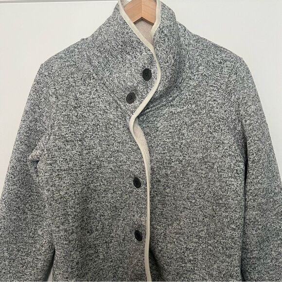Columbia Jacket Womens Sz M Gray Darling Days Fleece Button Up Outdoor Cozy - Picture 3 of 12